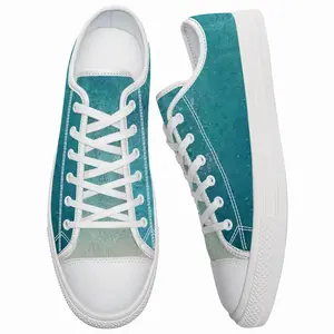 Men Blue Moon Retro Canvas Shoes