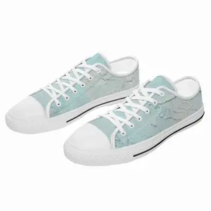 Men Blue Crush Retro Canvas Shoes