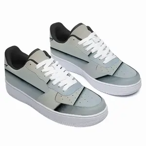 Men Charcoal White No 1 Series 4 Low Top Shoes