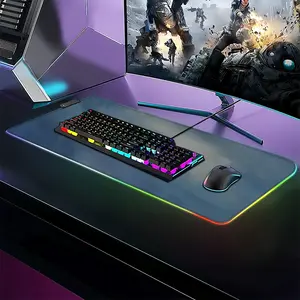 Ocean Storm Keyboard Mouse Pad (Illuminated)