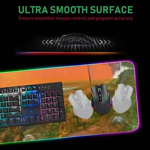 Forbidden Keyboard Mouse Pad (Illuminated)