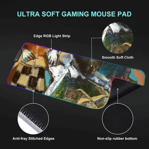 Short Trash Keyboard Mouse Pad (Illuminated)