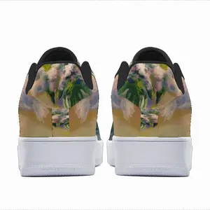 Men Bouquet Of Lilac 2 Low Top Shoes