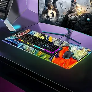 Berenice Fragment Q Keyboard Mouse Pad (Illuminated)