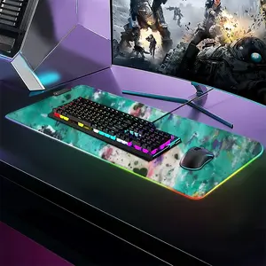 Islands #2 Keyboard Mouse Pad (Illuminated)