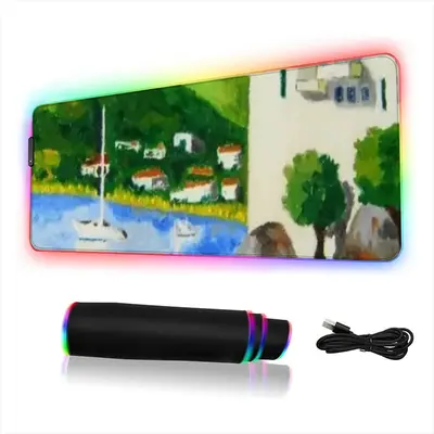 Cadaques (Spain) Keyboard Mouse Pad (Illuminated)