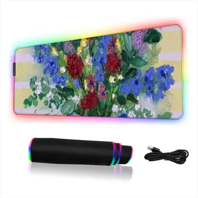 Blue Vase Keyboard Mouse Pad (Illuminated)