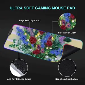 Blue Vase Keyboard Mouse Pad (Illuminated)