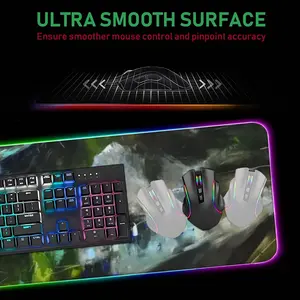 Green Keyboard Mouse Pad (Illuminated)