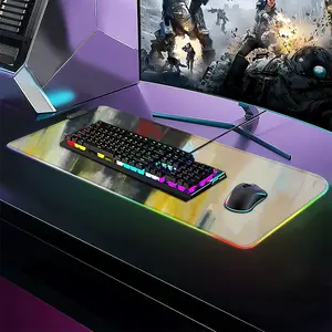 Yellow Reflect Keyboard Mouse Pad (Illuminated)