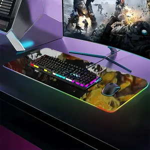 Beach Keyboard Mouse Pad (Illuminated)