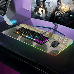 At 10:15 Keyboard Mouse Pad (Illuminated)