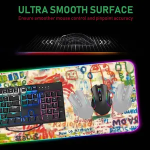 Artjpg Keyboard Mouse Pad (Illuminated)