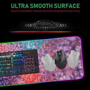 A Field Of Energy S Keyboard Mouse Pad (Illuminated)