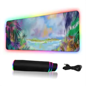 Earth Of Colors Series A Keyboard Mouse Pad (Illuminated)