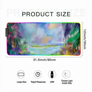 Earth Of Colors Series A Keyboard Mouse Pad (Illuminated)