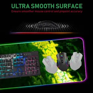 Bigin Green Keyboard Mouse Pad (Illuminated)