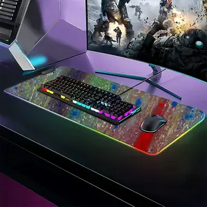 Abrupt Descent Keyboard Mouse Pad (Illuminated)