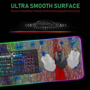 Abrupt Descent Keyboard Mouse Pad (Illuminated)