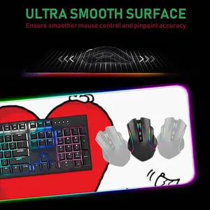 Axing Love Keyboard Mouse Pad (Illuminated)