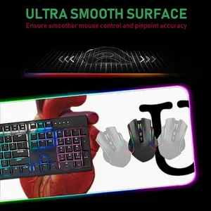 I Love You Keyboard Mouse Pad (Illuminated)