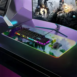 Lilac Keyboard Mouse Pad (Illuminated)