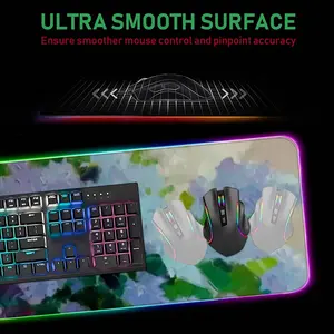 Lilac Keyboard Mouse Pad (Illuminated)