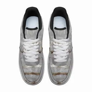 Men Gold Waves Low Top Shoes