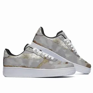 Men Gold Waves Low Top Shoes