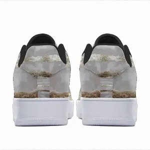 Men Gold Waves Low Top Shoes