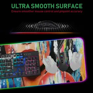 Summer Rain Keyboard Mouse Pad (Illuminated)