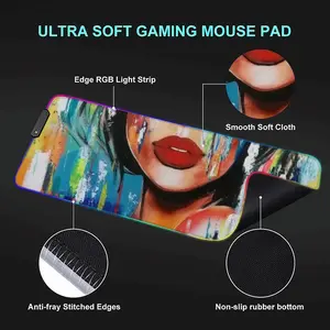 Summer Rain Keyboard Mouse Pad (Illuminated)