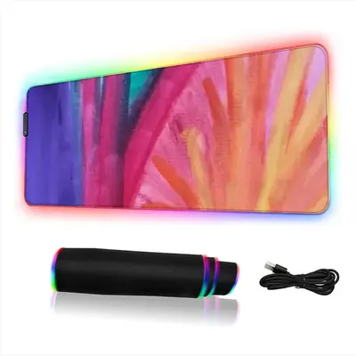 Colorful Straws Keyboard Mouse Pad (Illuminated)