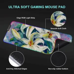 Lilies Keyboard Mouse Pad (Illuminated)