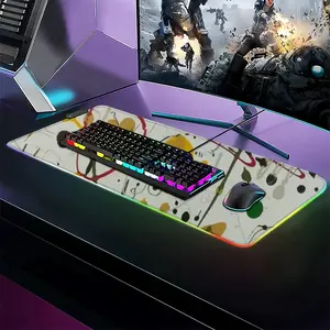 Ellipsis Keyboard Mouse Pad (Illuminated)