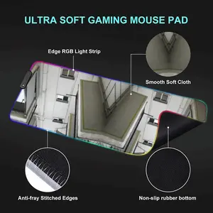 Car 4 Keyboard Mouse Pad (Illuminated)