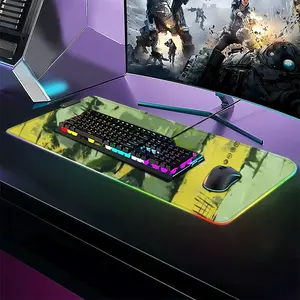 Golden #02 Keyboard Mouse Pad (Illuminated)