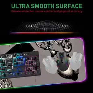 Space 8 Keyboard Mouse Pad (Illuminated)