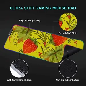 Raspberry Keyboard Mouse Pad (Illuminated)