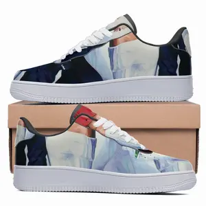 Men Drama - Pink White Office Art Low Top Shoes