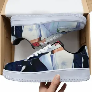 Men Drama - Pink White Office Art Low Top Shoes