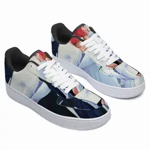 Men Drama - Pink White Office Art Low Top Shoes