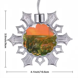 Forbidden Christmas Pendant (Transparent Snowflake)