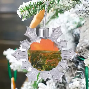 Forbidden Christmas Pendant (Transparent Snowflake)