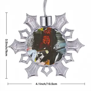 Kidnapped Christmas Pendant (Transparent Snowflake)