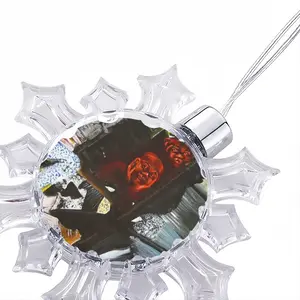 Kidnapped Christmas Pendant (Transparent Snowflake)