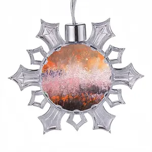 Birth Of Venus Christmas Pendant (Transparent Snowflake)