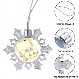 6 Eier Im Karton Six Eggs In The Cardboard Christmas Pendant (Transparent Snowflake)