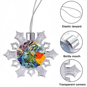 Berenice Fragment Q Christmas Pendant (Transparent Snowflake)