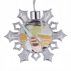 Boat Launch Christmas Pendant (Transparent Snowflake)